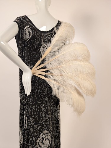 Antique flapper 1920 - antique, white