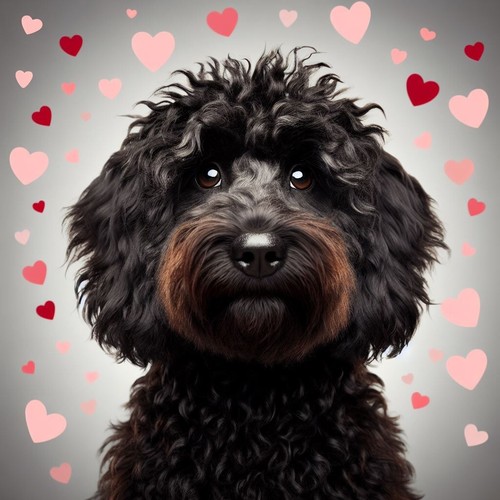 Luxury black cockapoo - luxury,