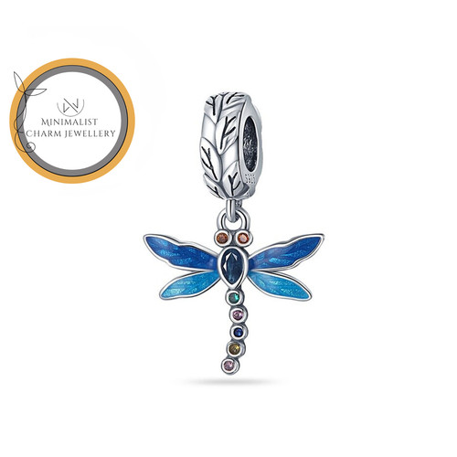 Dragonfly charm animal - charm,,