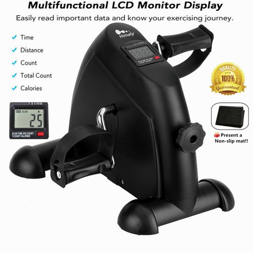 Folding mini exercise bike lcd - bike,