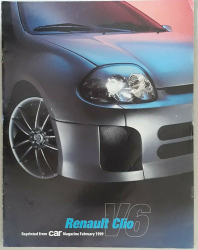 Renault clio roadtest - renault, v6