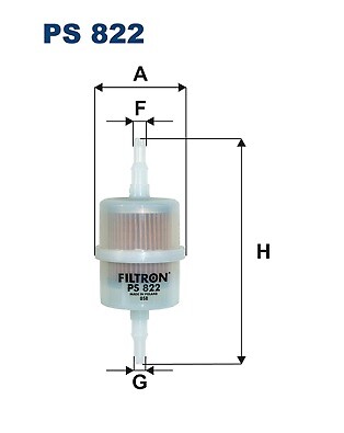 822 filtron fuel - fuel, filter