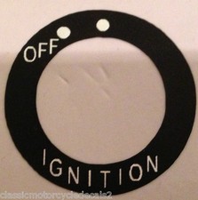 YAMAHA TY50 TY50M TY50P DT50M IGNITION SWITCH DECAL