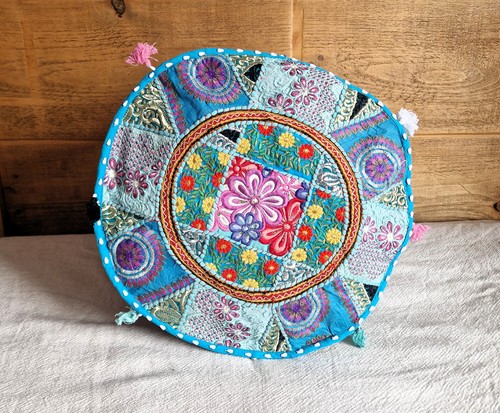 Indian handmade round ethnic - indian,