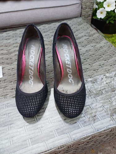 Rocket dog black - black, stilettos