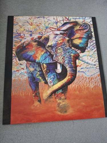 Painting elephant - of, an