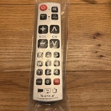 Flipper Big Button TV Remote