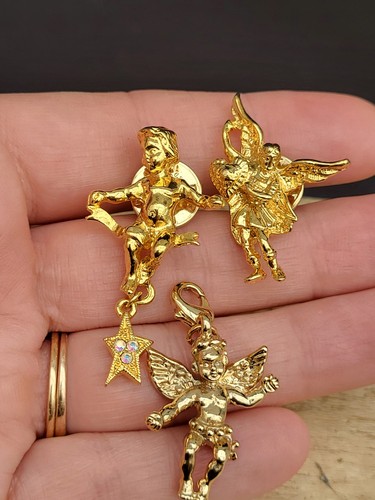 Kirks folly cherub pins - folly,
