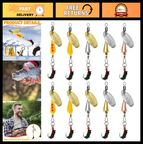 Pcs inline spinner baits - inline,