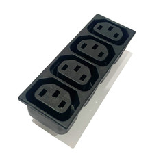 4 Way IEC Distribution Block