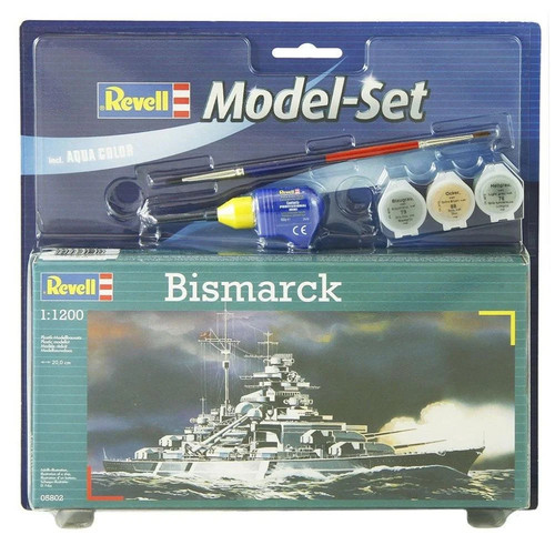 Model set battleship - set, bismarck