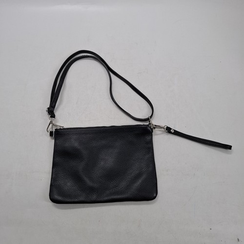 Borse pelle black pebbled - black,
