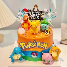 13 PCS/Set Pokemon Cake