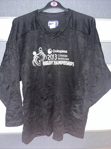 Black hockey jersey - black,