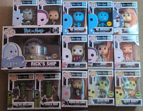 Funko pop vinyl rick and - rick,
