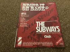 NMEM21 ADVERT/PICTURE 11X9 RED STRIPE LAGER : BRING IT BACK ON 4 THE SUBWAYS