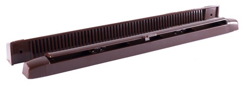 Brown window vents - brown,