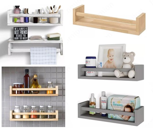 Wooden spice jar rack wall - jar,