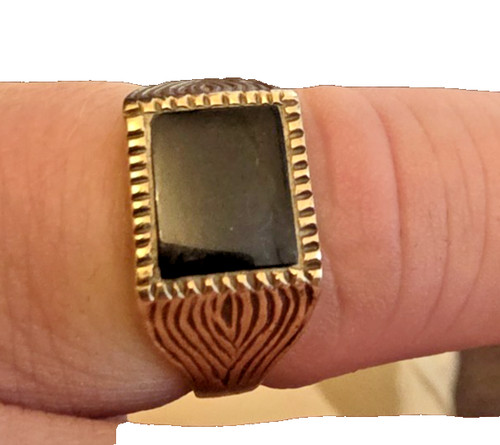 Vintage 9ct yellow gold - vintage,