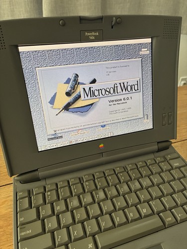 Fully working 1990s apple - fully,