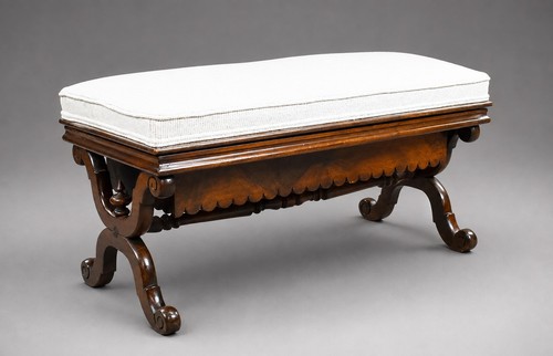 William mahogany stool - iv,