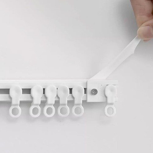 Self adhesive curtain - self, track