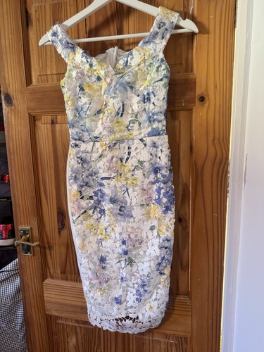 New pastel lacy wiggle dress - new,