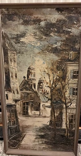 Signed original oil painting - signed,
