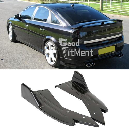Gloss rear bumper - gloss, diffuser