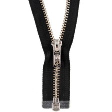 Opti Zip: Open End: Silver