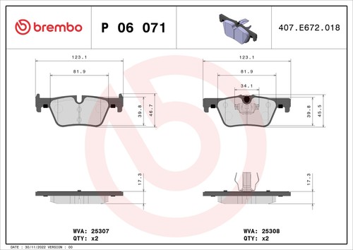 Brake pad set disc - brake, set,
