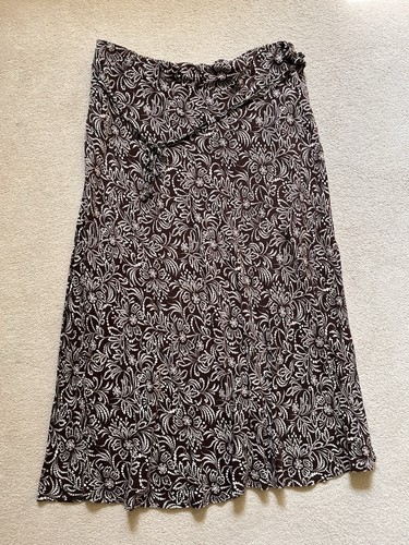 Y2k 100 viscose brown - brown, flowy