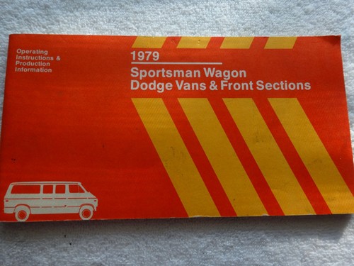 1979 dodge sportsman - dodge,