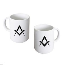 Masonic No G Design Mug