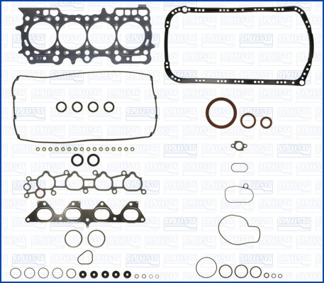 Full engine rebuild gasket set - gasket,