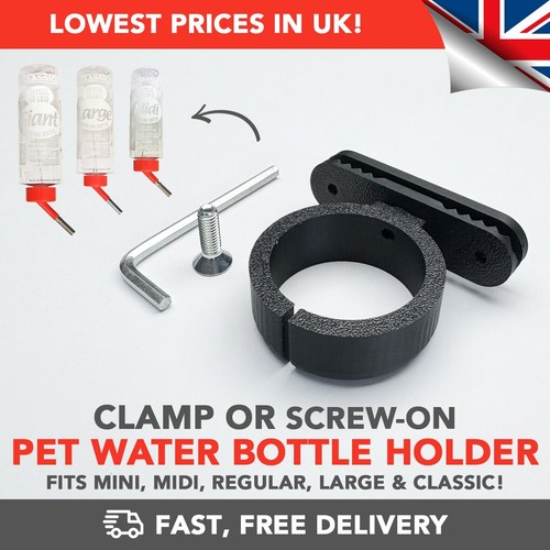 Pet water bottle holder guinea - bottle,