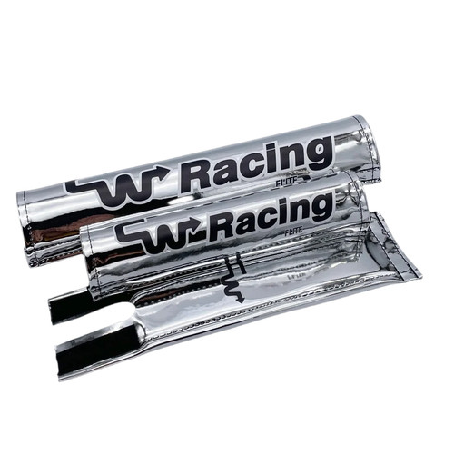 Racing mirror chrome - cw,