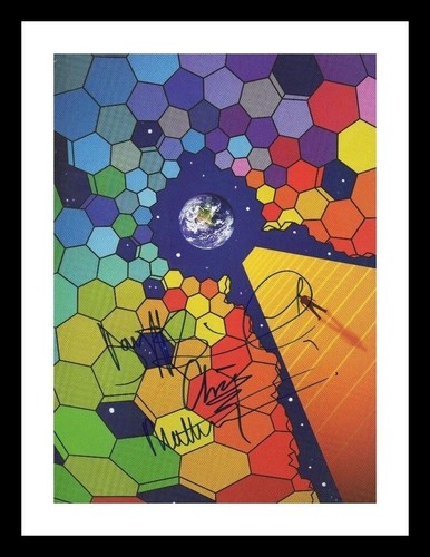 Muse entire band autographed - band,