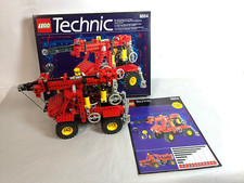 Lego Technic 8854 Crane Truck 1990 with Box + Instructions F22
