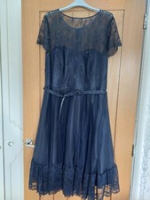 Debut At Debenhams Brand New Navy Dress Size 18