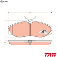 BRAKE PAD SET DISC BRAKE