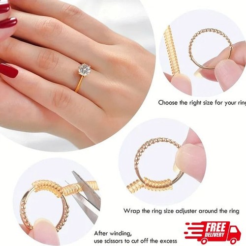 Invisible ring size adjuster - invisible,