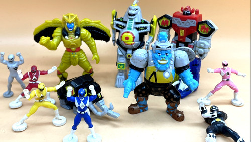 Power rangers figure bundle - power,