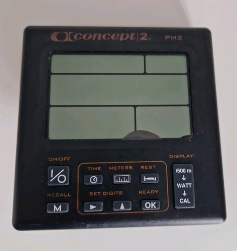 Concept2 pm2 rowing - 2,