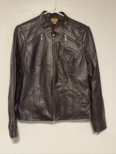 Vintage caslon leather jacket - caslon,