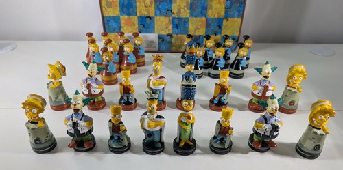 Simpsons 2000 chess - simpsons, set