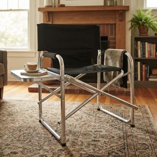 Sturdy aluminium folding - folding, chair
