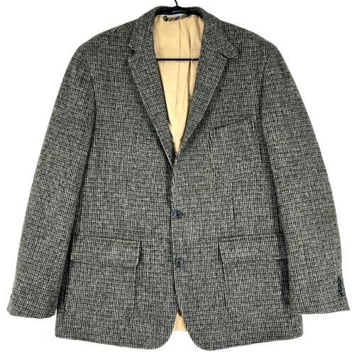 Vintage harris tweed men wool - tweed,