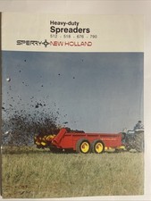 Sperry New Holland Muck Spreader Brochure 512 518 676 790