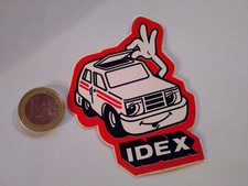 VINTAGE STICKER IDEX adhesive 
